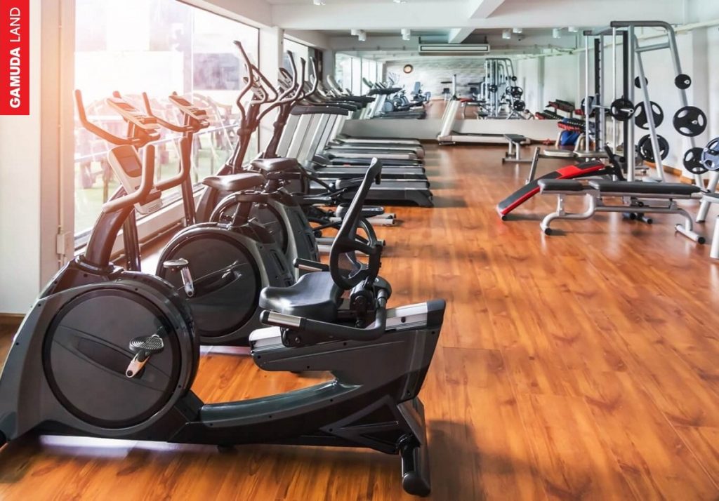 Phòng gym tầng 5 tòa The zen Residence Gamdua gardens hoàng mai