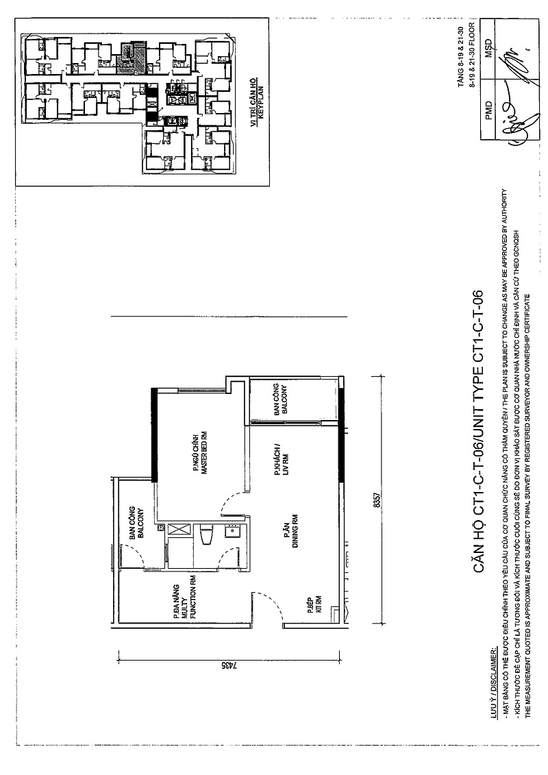 Thiết kế căn 06 tòa c