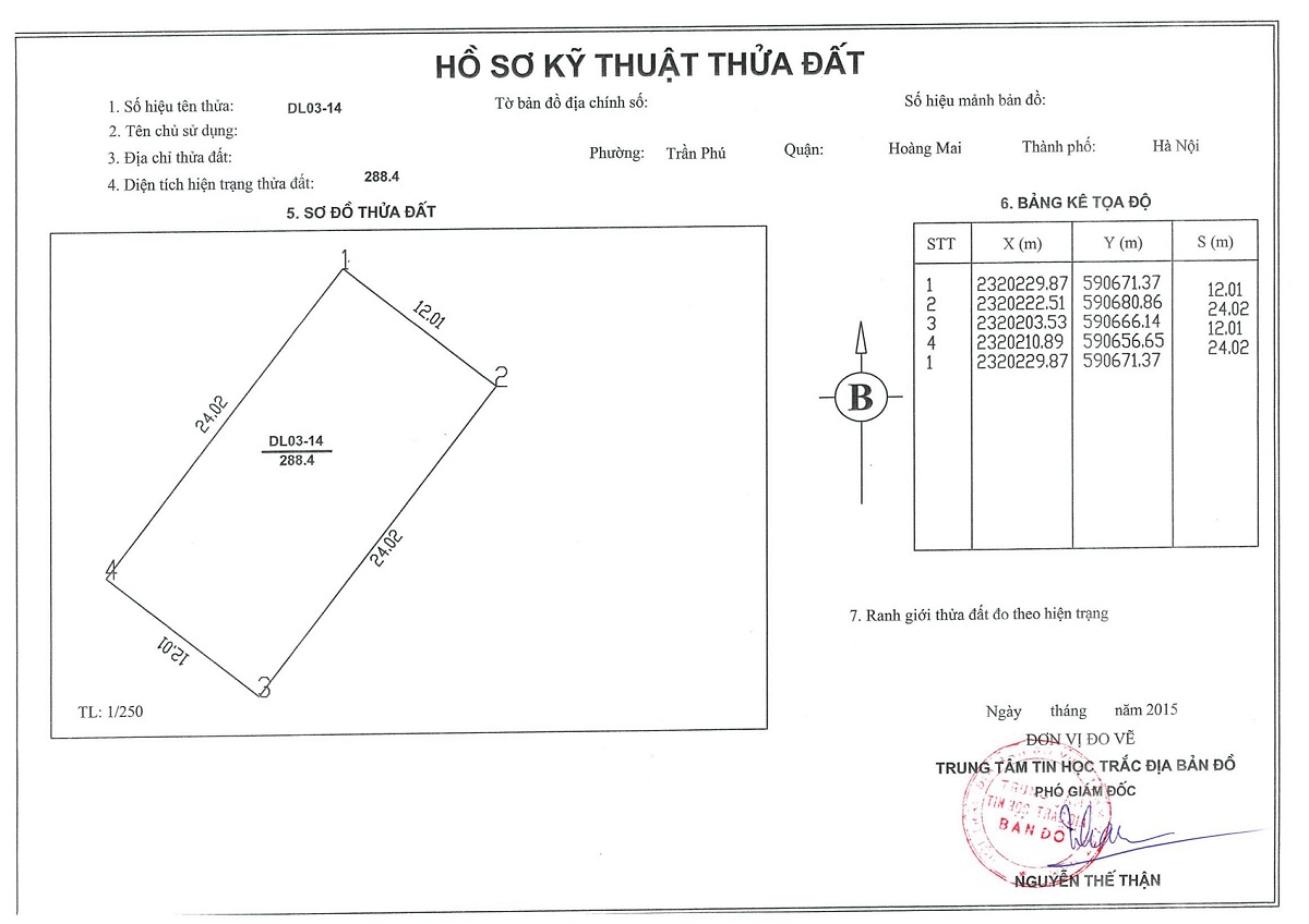 Thiết kế căn 14 biệt thự đơn lập