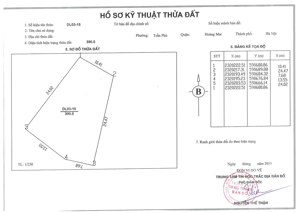 Thiết kế căn 15 biệt thự đơn lập