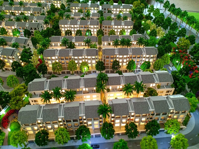 biệt thự hướng bắc