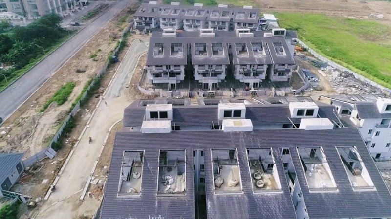 biệt thự hướng Tây Bắc