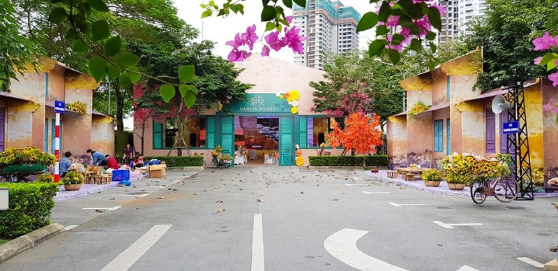 liền kề Dahlia Homes tại Khu đô thị Gamuda Gardens