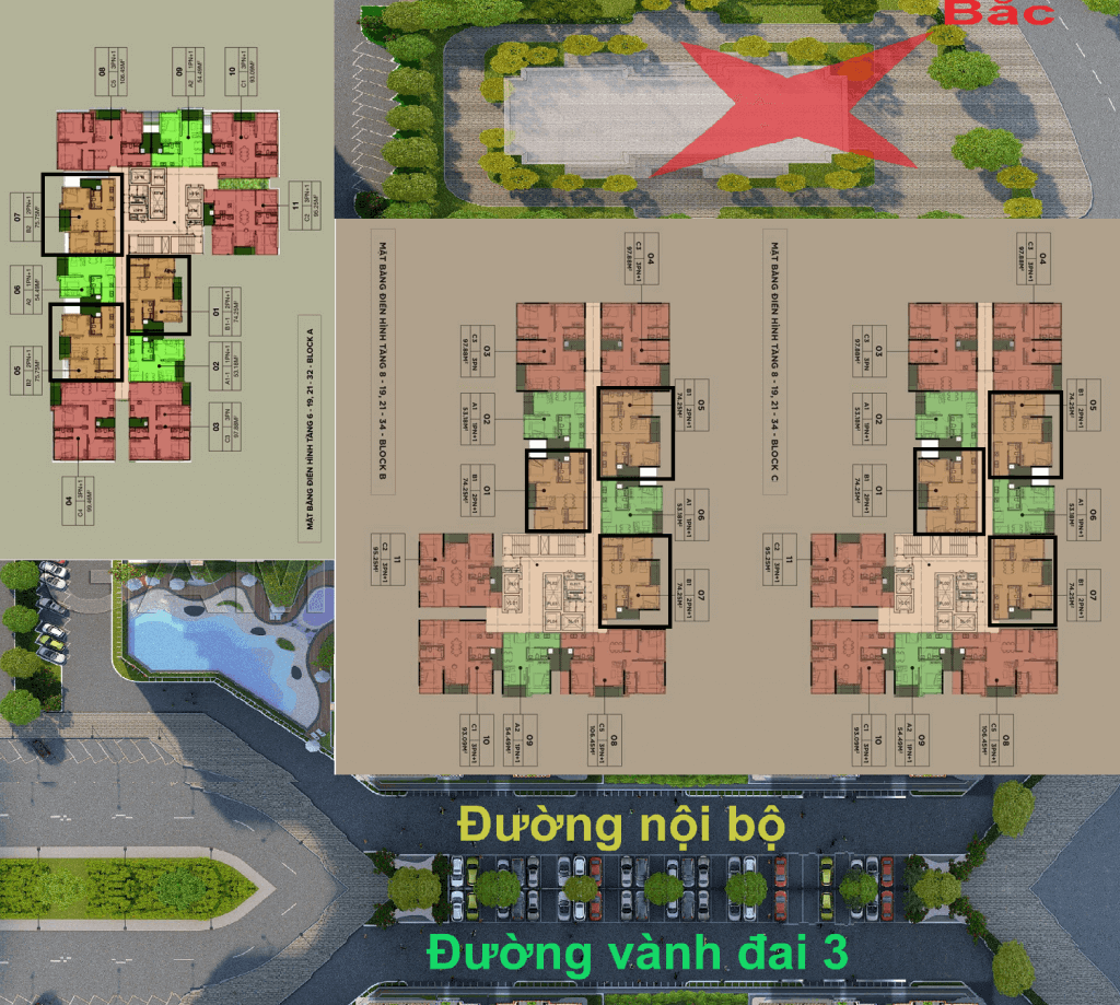 Căn hộ 2 phòng ngủ