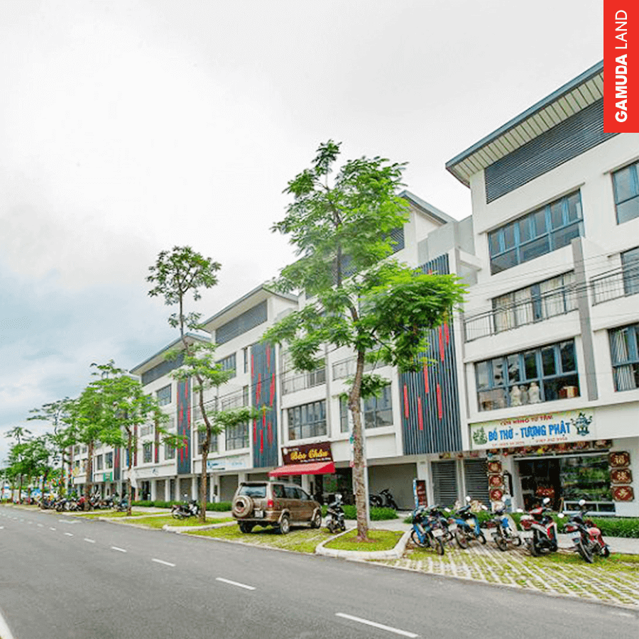 shophouse ở Gamuda