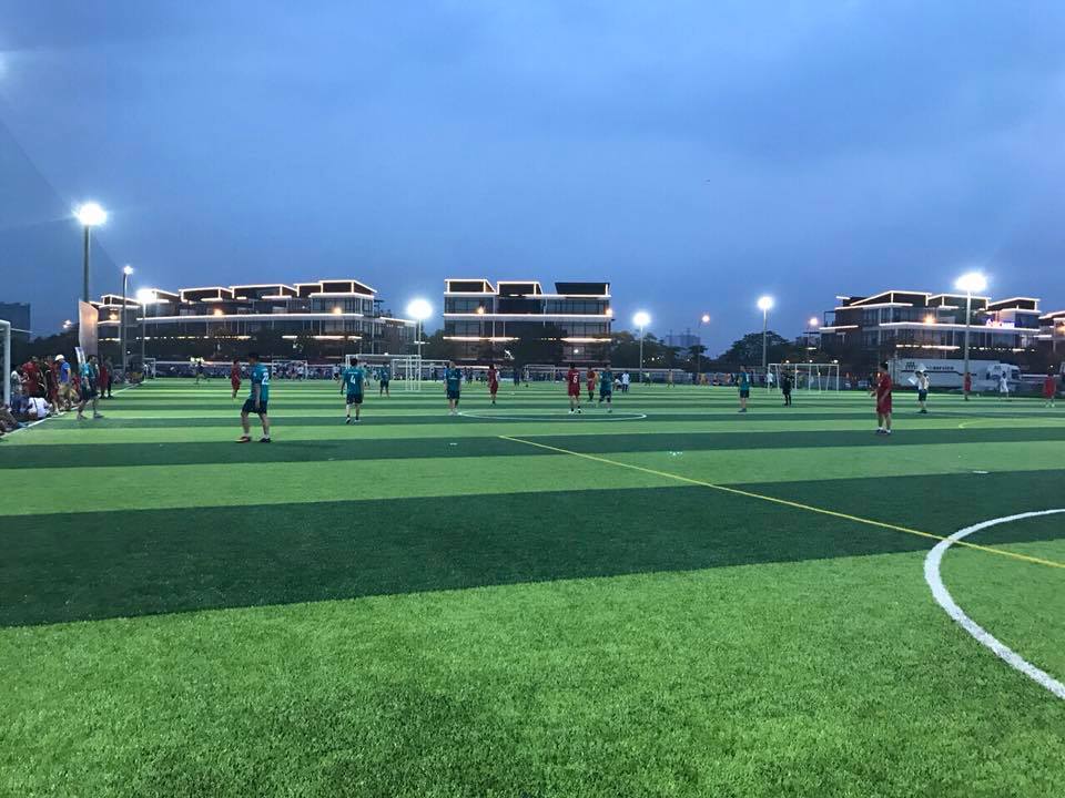 Vị trí sân bóng Gamuda City Công Viên Yên Sở