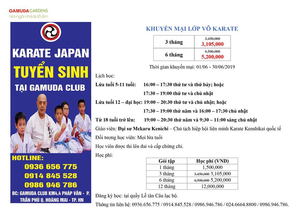 Câu lạc bộ võ Karate