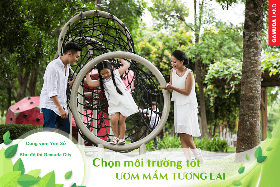 Căn hộ ở Gamuda Yên Sở