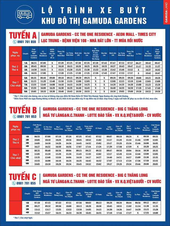 tuyến xe bus gamuda