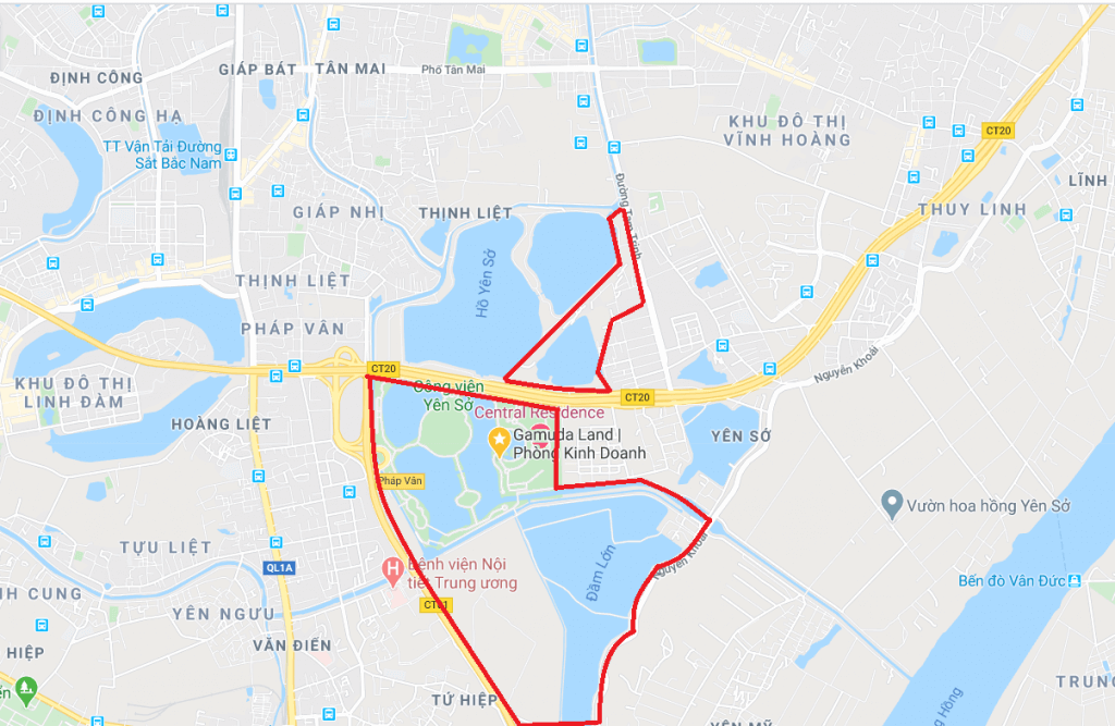 CÔNG TY TNHH ĐẦU TƯ PHÁT TRIỂN ĐÔ THỊ VEN HỒ VÀ CÔNG VIÊN YÊN SỞ