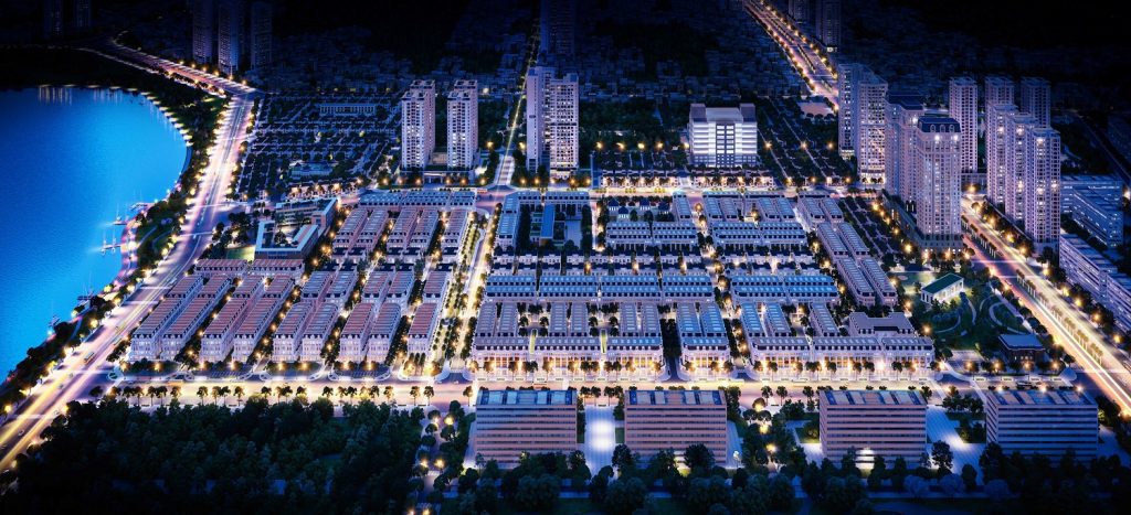 Giá bán liền kề Louis City Hoàng mai