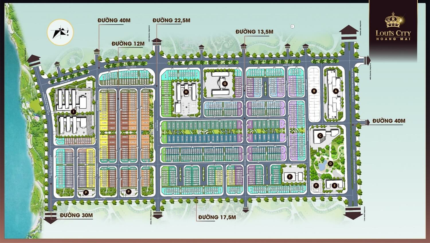Mặt bằng tổng Louis City
