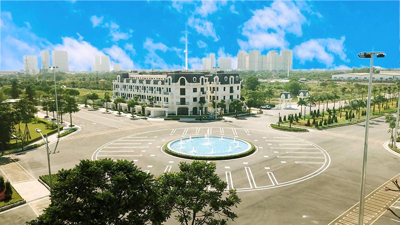 hình ảnh thực tế dự án an lạc green symphony vân canh