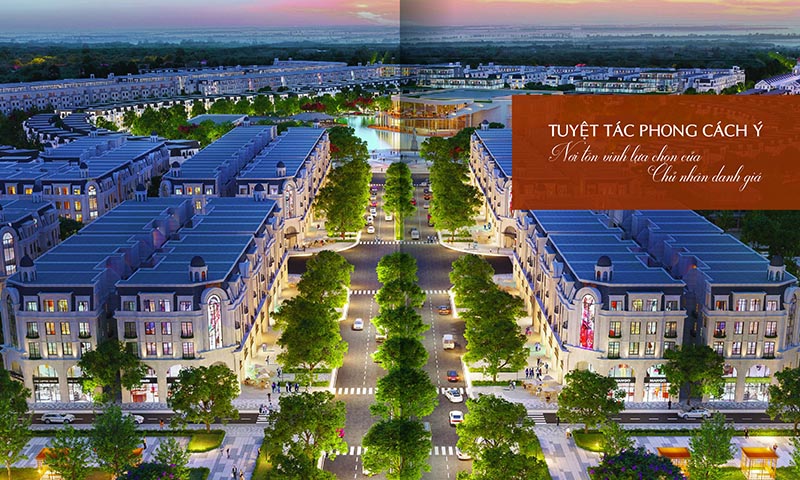 Phong cách ý tại dự án Hinode Royal Park