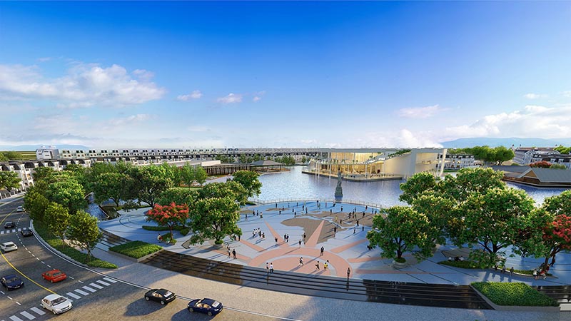 Quảng trường dự án Hinode Royal Park