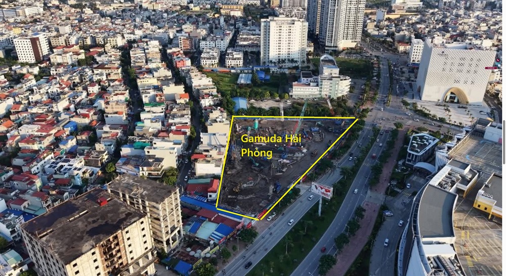Hình ảnh vị trí Gamuda Hải Phòng