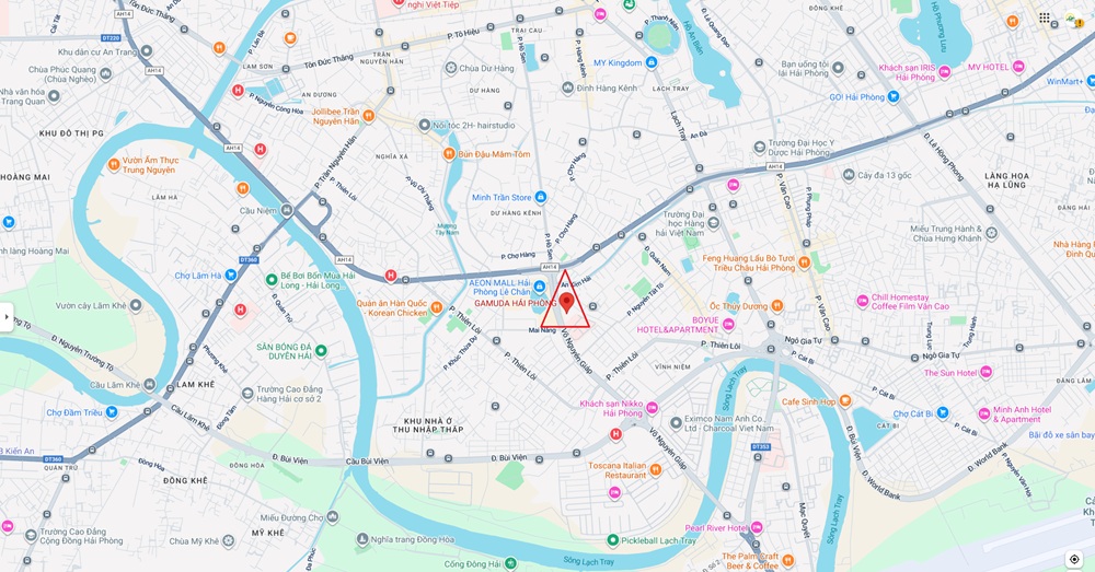 Vị trí Gamuda Hải Phòng