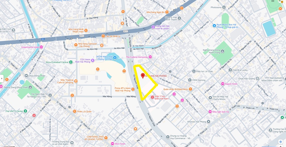 Vị trí The Ambience – Dự án căn hộ cao cấp tại Hải Phòng do Gamuda Land Việt Nam phát triển