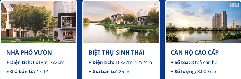 Khu đô thị Gamuda Lakes – Gamuda Yên Sở Hà Nội mở bán biệt thự, liền kề, căn hộ chung cư
