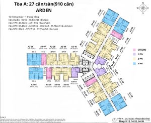 Tháp A Arden HH2 Gamuda Central Park Yên Sở mở bán