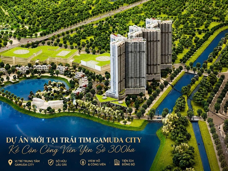 mở bán Căn hộ chung cư HH2 Gamuda Land Yên Sở Hoàng Mai