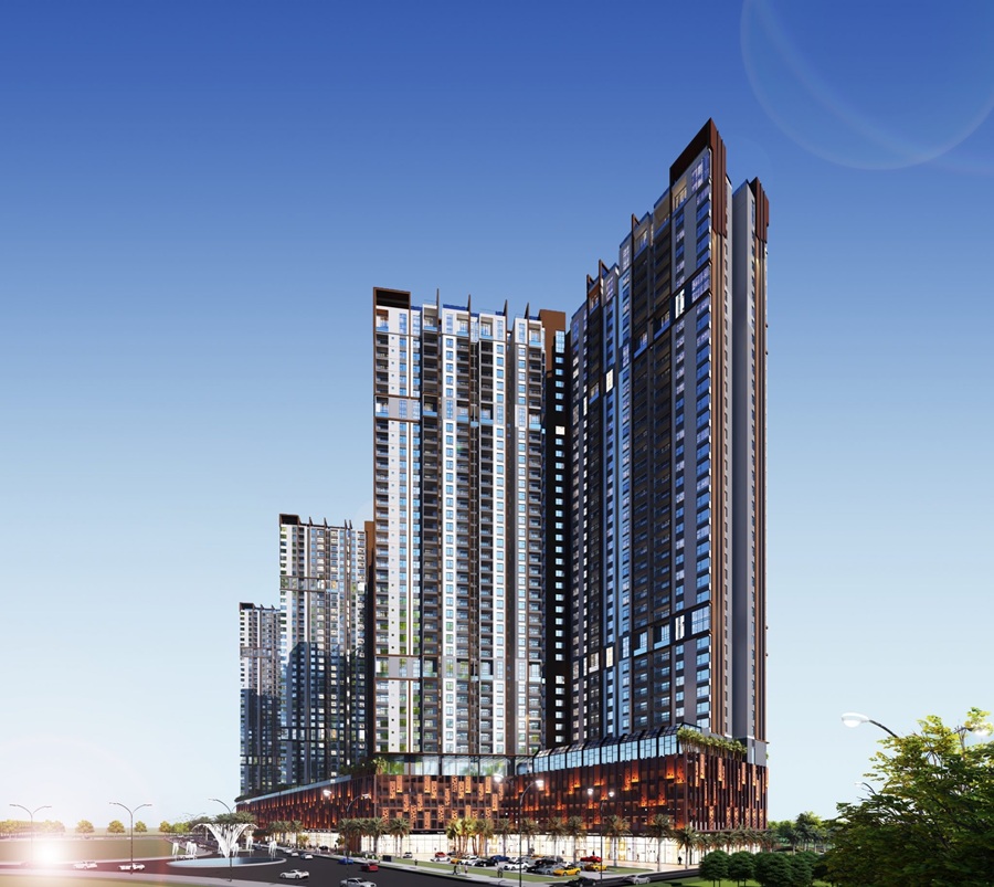 Phối cảnh phòng ngủ Gamuda Central Park mở bán